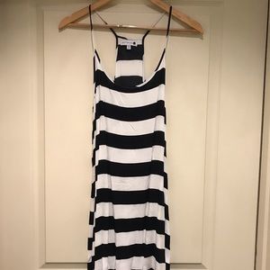 Navy & White Sun Dress